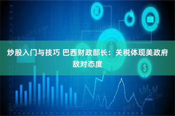 炒股入门与技巧 巴西财政部长：关税体现美政府敌对态度