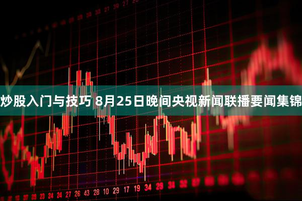 炒股入门与技巧 8月25日晚间央视新闻联播要闻集锦
